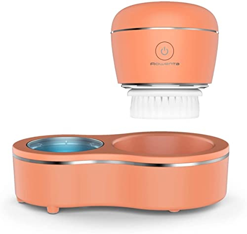 Rowenta Brosse Nettoyante Visage Anti-imperfection Routine, 1 minute, Soin Doux, Utilisable sous l'Eau, Peau Nette, Pores Resserrés et Imperfections Estompées, Facile à Utiliser LV4010F0