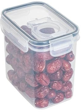 Vorratsdosen Set, 1.4L Müsli Schüttdose,Frischhaltedosen,Vorratsbehälter Luftdicht, Vorratsdosen mit Deckel Luftdicht Set, Mehl Aufbewahrungsbehälter, Aufbewahrungsbox Küche für Spaghetti, Mehl, Müsli