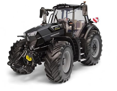 Universal Hobbies Tracteur Miniature Deutz-Fahr 7250TTV Warrior Gloss Black