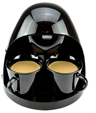 Kaffemaskin Kaffebryggare Amerikansk Kaffebryggare Mini Hemmakontor Dubbla Koppar Bärbar Kaffemaskin Liten Intressant Kit, HUANGHAIQIU
