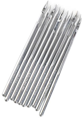Yctze Kit Mixte de 10 Aiguilles à Coudre en Métal pour Machines Industrielles, Design Compact et Durable