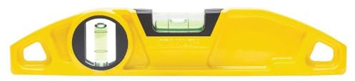 Stanley 0-43-605 Fatmax Magnetic Torpedo Twin Vial Level, 228mm, 9
