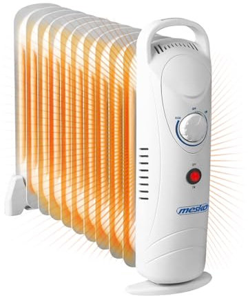 Mesko MS7806 Radiador de Aceite 11 elementos, 1200W