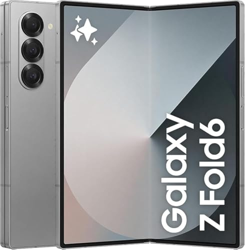 SAMSUNG Galaxy Z Fold 6 Dual SIM Silver shadow 12GB RAM 256 GB 5G - Middle East Version