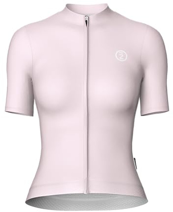 INBIKE Cycling Jersey Women Clothing Shirts Clothes Sport Ladies Summer Road Bike MTB Running Yoga Gyms Trekking T-Shirts Reflective Quick-Drying Short Sleeve Sundried Light Pink XS