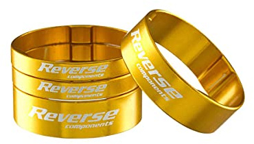 Reverse Gabelschaft Spacer Set Ultra- Light Alu 1 1/8 Gold