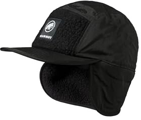 Mammut Gorra de Forro Pol, Negro, S-M