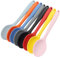 ZEONHEI 8 PCS 27.5CM Silicone Spoon Set, 8 Colours Silicone Serving Spoon, Non Stick Kitchen Spoon Heat Resistant Silicone Spoons for Cooking, Stirring, Scooping and Mixing