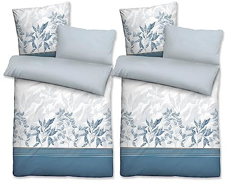 biberna Baumwoll-Satin Bettwäsche 0615170 FLORAL