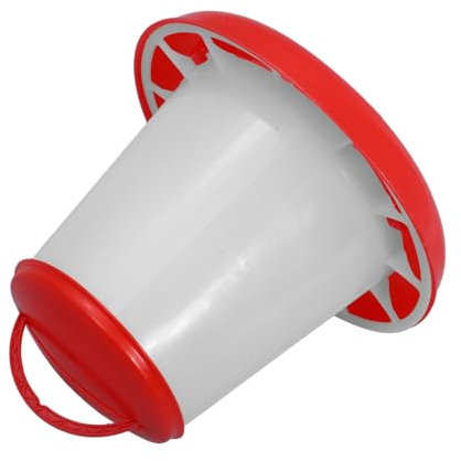 Sosoport Futterautomat hühner bewässerungssystem Wasserspender für Küken Hühnerfütterer hängen Kükenfresser Futterhäuschen für Wachteln Hühnerfutter Futterspender für Wachteln pp