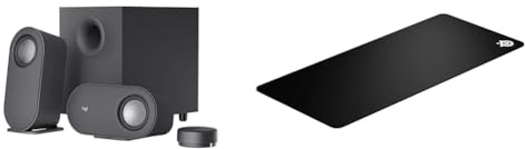 Logitech Z407 Bluetooth Altavoces & SteelSeries QcK XXL