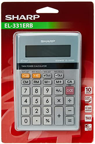 Sharp EL 331 ERB Currency conversion, desktop Calculator