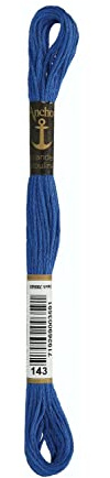 Anchor broderi trådar sticktwist, löplängd: 8 m 143