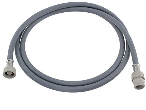 SPARES2GO Straight End Cold Water Fill Inlet Hose Extension Compatible with Miele Dishwasher (2.5M)