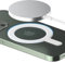 Universal Handy Magnet Ring Aufkleber für alle Smartphones, Sinjimoru Starker Magnetring Sticker Adapter für MagSafe Nachrüsten für Android/iPhone Handy Hülle. M-Plate Weiß