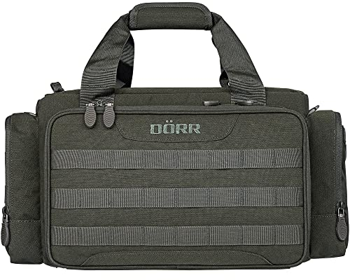 DÖRR Waffentasche Protac - Multifunktionale Einsatztasche - perfekt für Outdoor-Aktivitäten: Angeln - Bushcrafting - Schießport - Jagen (Jacquard Oliv)