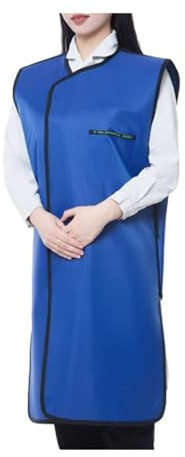 JCWGLY Delantal de Plomo Delantal De Plomo para Adultos con Protección contra Rayos X, Traje Ligero De Plomo para Protección Radiológica, Protección Equivalente A 0,35/0,5 Mmpb(0.35mmpb)