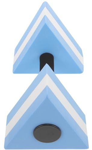 BIUDECO Haltères Mousse Triangulaires Légers pour Piscine Équipement de Musculation Aquatique pour Adultes Résistance pour Exercices de Rééducation et Fitness Aquatique
