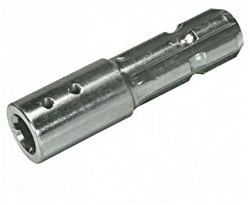 Ama Riduzione Per Presa Di Forza Profilo Interno 26X30X6 mm – 6 Scanalature, Lunghezza 140 Mm, Applicazione Goldoni-Ferrari, 790 G, Made in Italy