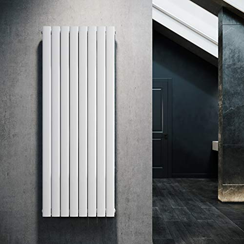 ELEGANT - Radiatore a pannello, di design, a parete, 1600 x 616 mm, bianco, radiatore da bagno, a doppio strato, verticale