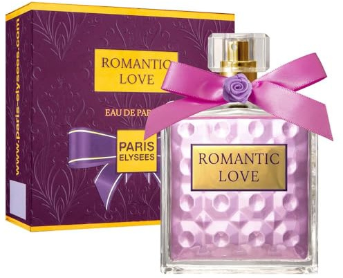 PARIS ELYSEES - Romantic Love - Eau de Parfum Women - Chyprée - Bergamott och röda frukter - Vaporizer Damparfym - 100 ml