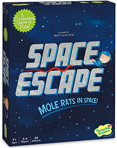 Peaceable Kingdom Space Escape – Cooperative Strategy Space Adventure Game by The Inventor of Pandemic – Use Teamwork to Win! – Great for Families with Kids Ages 7 & up