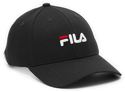 FILA Herren Fila Cap with a visor, Schwarz, 31 EU