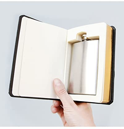 horror-shop ;Bibel; mit Flachmann Versteck als Kostüm Accessoire