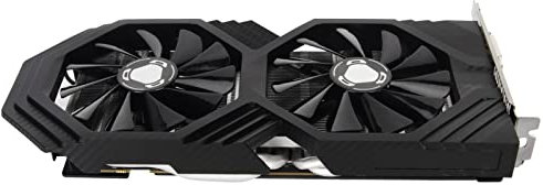 Annadue Tarjeta Gráfica RX590 8GB GDDR5 256Bit, PCIe 3.0 HDMI 3xDP DVI D Tarjeta Gráfica para Juegos con Ventilador Doble y Refrigeración por Tubería de Calor