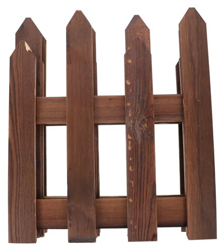 BESPORTBLE 1 Pc clôture de noël Jardin clôture palissade grillage jardin clôture jardin claustra bois exterieur décor clôtures en bois de cour extérieure clôture en bois de la cour légume