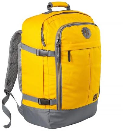 Cabin Max Metz 55x40x20 Reiserucksack Handgepäck Flugzeug Carry-On Rucksack (Handgepäck 55x40x20cm 44L Recyceltes Polyester)