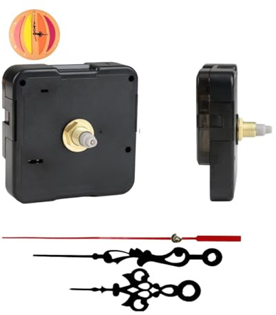 Meccanismo per Il Movimento Dell'orologio al Quarzo,Coppia Elevata, Silenzioso, Asse 16,5 cm,Meccanismo Orologio Da Parete,Movimento Orologio,Parti di Ricambio per Orologio da Parete Fai-da-Te