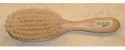 Kostkamm Babybürste Buche Mähnenhaar