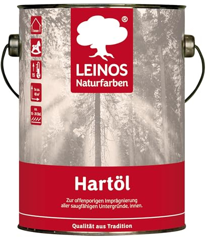 Leinos 240 hård olja för inomhus 212 grå 0,75 l