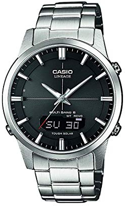 Casio HerrenArmbanduhr Analog-Digital Quarz massives Edelstahl LCW-M170D-1AER