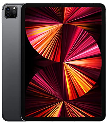2021 Apple iPad Pro (11-pollici, Wi-Fi + Cellulare, 256GB) Grigio Siderale (Ricondizionato)