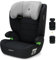 Osann Musca Kindersitz i-Size von 100 bis 150 cm, Auto Kindersitz ohne Isofix, Sitzerhöhung mit Rückenlehne - Grey Melange