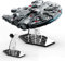 cooldac Acryl Display-Ständer kompatibel mit Lego 75375 Millennium Falcon Bausatz, Klarer Individueller Ständer kompatibel mit Lego Star Wars 75375(nur Display-Ständer, kein Modell Enthalten)