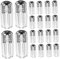 MUCKLILY 1 Satz Reisemedizinflasche Mini Bidet-sprayer Conditioner Tablettendose Travel Pill Box Kapselbehälter Pillendose Sprühflasche Fall Für Die Reise Pillenhalter Plastik Silver 20st