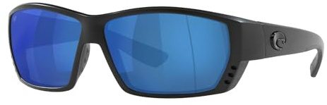 Costa Del Mar Allée du Thon, Lunettes de Soleil Homme, Polarisé 580p occultant/Gris Bleu Miroir, 62 mm