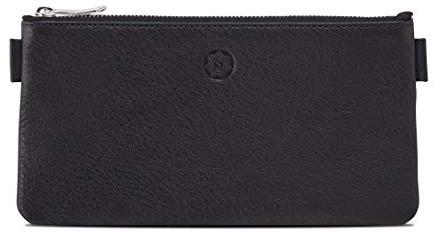 Sonnenleder - Leder Stifteetui Busch (schwarz)