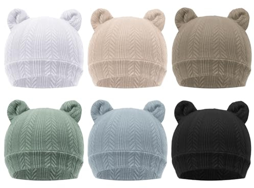 DRESHOW Bebé Beanie Sombrero Recién Nacidos Niño Pequeño Sombrero para Bebés Niños Gorros