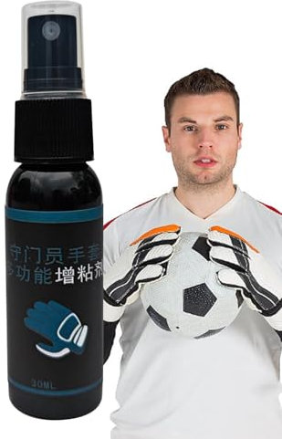 Torwarthandschuh-Spray – Torwarthandschuhe waschen, Handschuhspray | Torwarthandschuhe Grip Spray, 30 ml sichere Handschuhe Spray Handschuhe waschen & vorbereiten, effektives Sport-Griffspray für