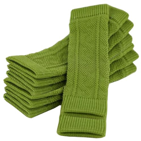 BEAHING Dog Elbow Protector 8PCS Knitted Breathable Dog Leg Warmers for Small, Medium Dogs Puppy Stocking Stuffers, L, Sleeve