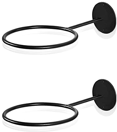 Weyying Ball Rack für Basketball, Display-Ballhalter für Basketball, Wandhalterung Sportball Rack, Wandhalterung Ball Rack, Ball Wandhalterung, für Basketbälle, Fußball, Volleyball (2 Stücke)