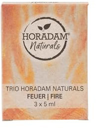 Schmincke - Horadam Naturals, Trio Feuer, 86 003 097, feinste vegane Wasserfarbe, Set mit 3x 5 ml