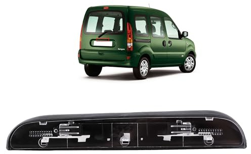INLY registreringsskyltbelysning baklucksbelysning kompatibel med Kangoo 8200103260 (1997–2007)