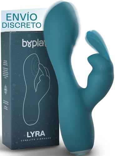 BYPLAY Vibradorador Mujer Juguetes Eróticos Sexuales - Vibrador Pequeño Doble consoladores con 10 modos vibración clítoris femenino sex toys Resistente al Agua