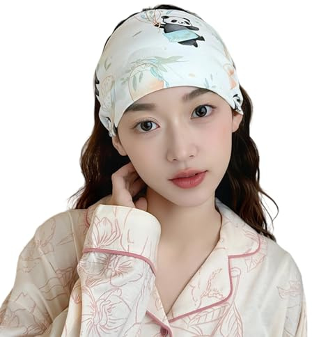 Bonnet de maternité respirant double couche pour les nouvelles mères - Couvre-chef extensible confortable post-partum - Écharpe d'allaitement extensible, C, taille unique