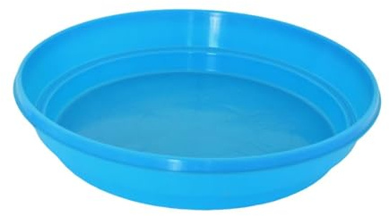 Sharplace Baño para pájaros, Solo Plato, bañera para Palomas, baño para pájaros para terraza, Patio, césped, Suministros de